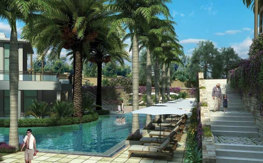 dlf the crest location
