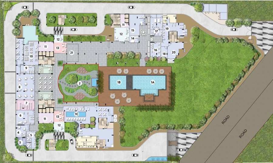 TARC Tripundra Floor Plan