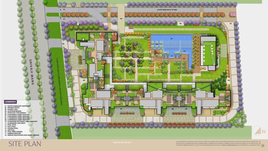 dlf one midtown floor plan