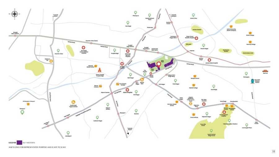 dlf one midtown location
