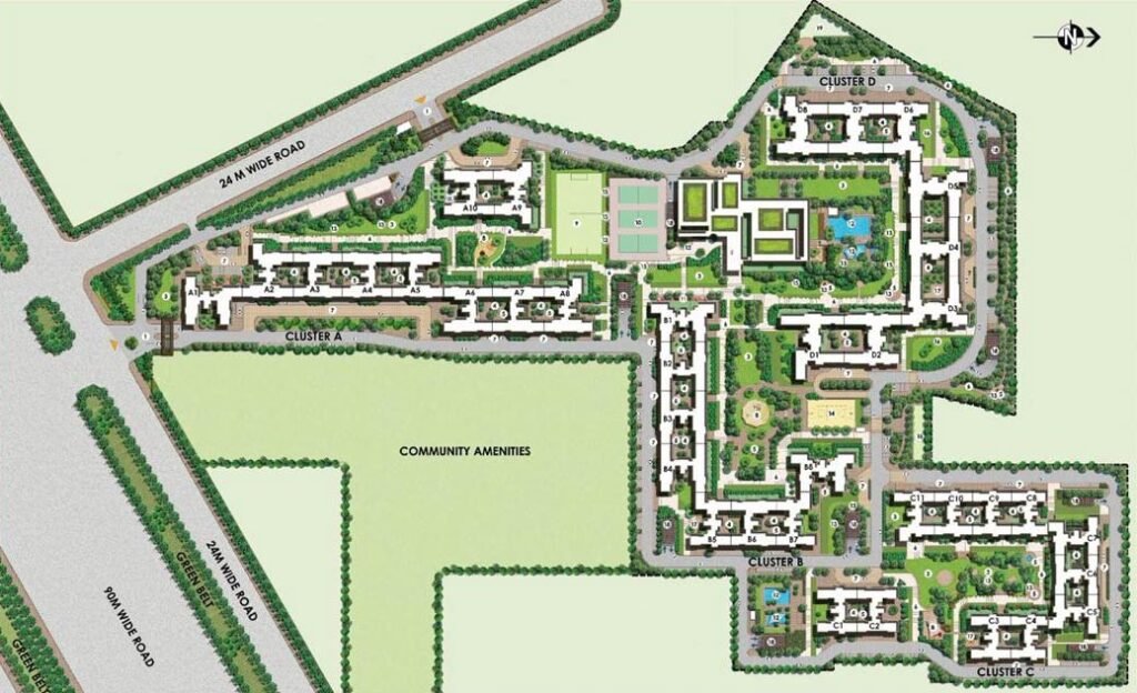 Master Plan of IREO The Corridors