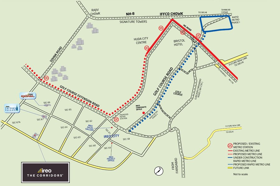 Location Map | The corridors