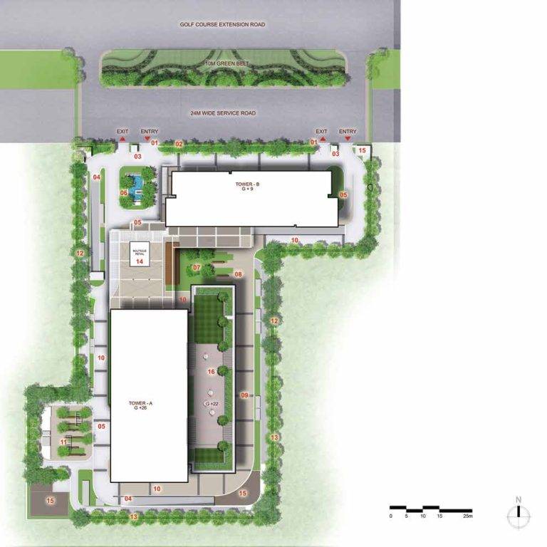 Emaar India Business Centre map