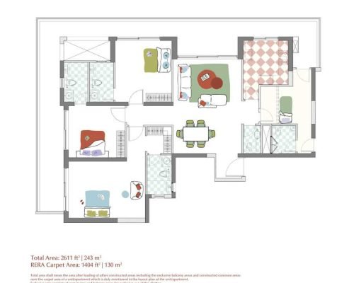 3-bedrooms