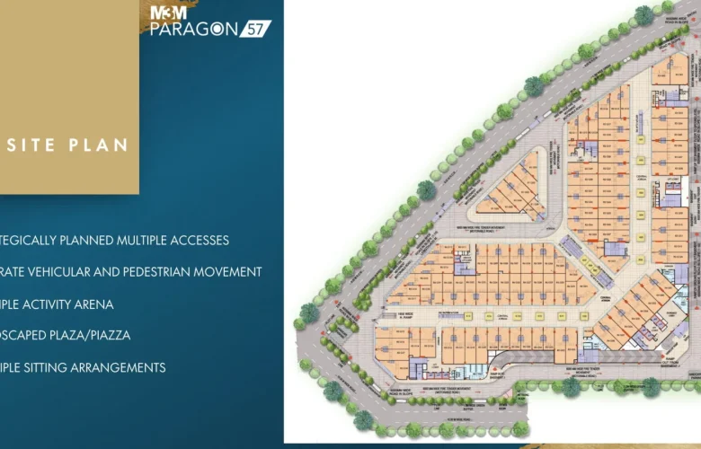 M3M Paragon 57 Site Plan